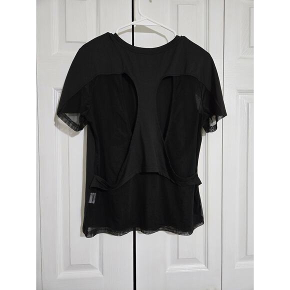Shein medium women's black athletic tshirt - Picture 3 of 9